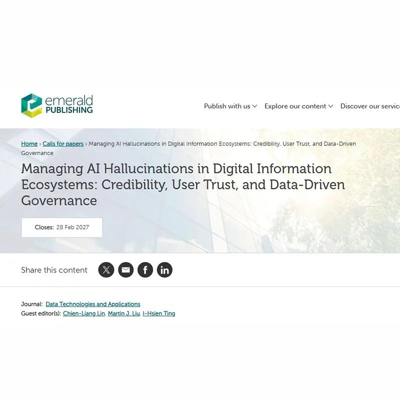 Managing AI Hallucinations in Digital Information Ecosystems: Credibility, User Trust, and Data-Driven Governance