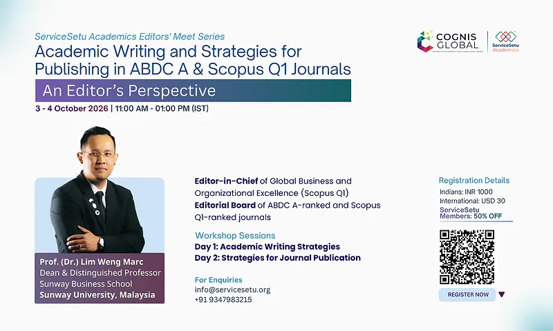 Academic Writing and Strategies for Publishing in ABDC A and Q1 Journals