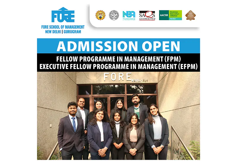  FPM & EFPM Admissions 2026 – FORE School of Management | New Delhi