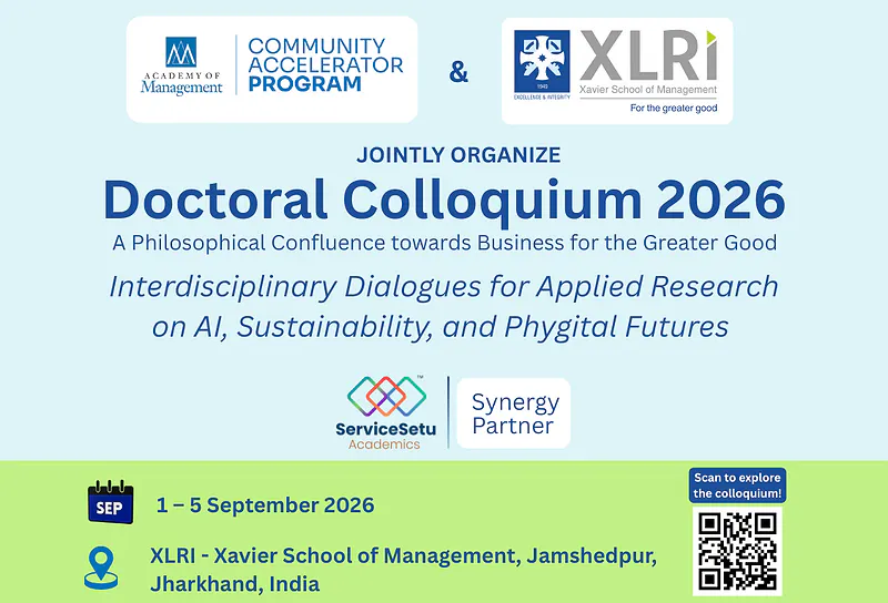 Doctoral Colloquium 2026 | XLRI - Jamshedpur