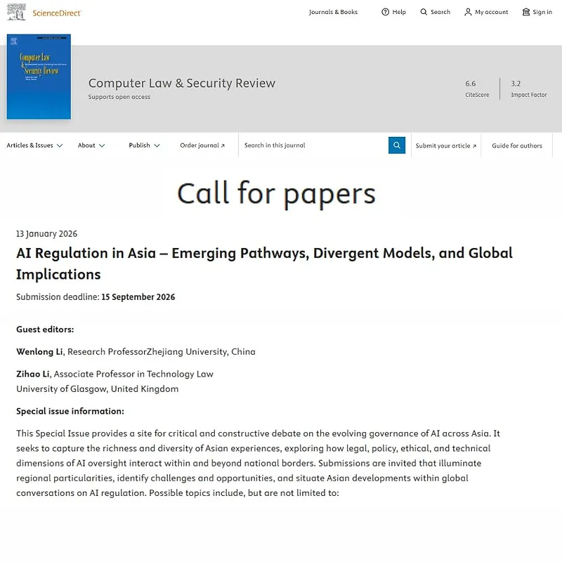 AI Regulation in Asia: Emerging Pathways, Divergent Models, and Global Implications