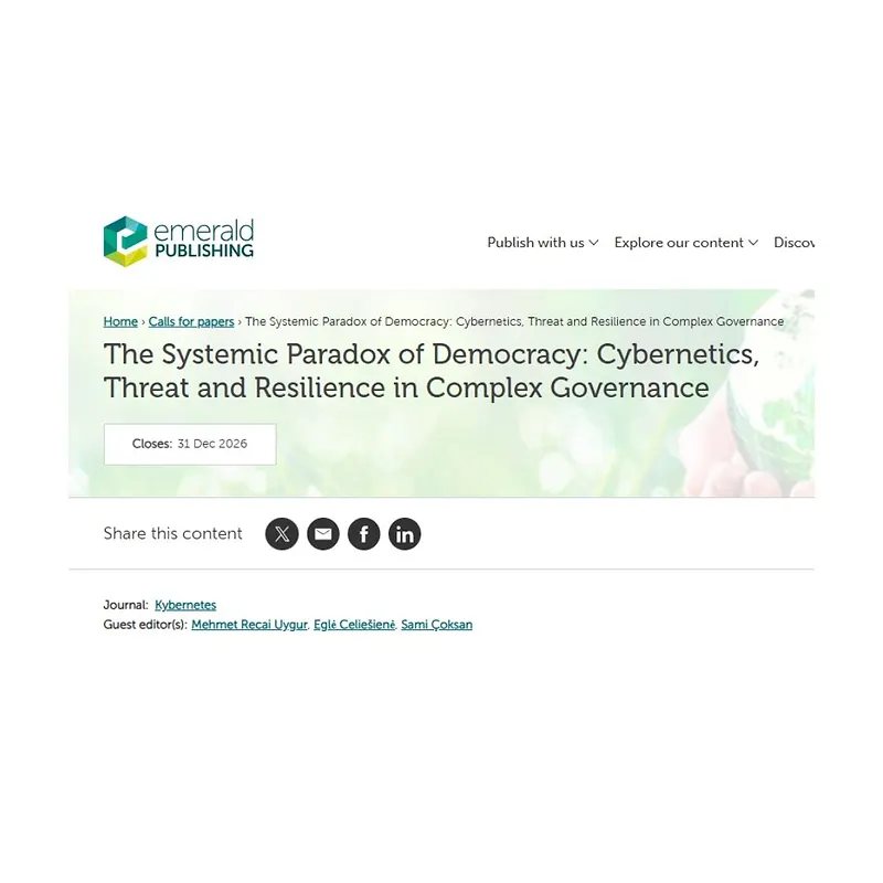 “The Systemic Paradox of Democracy: Cybernetics, Threat and Resilience in Complex Governance”
