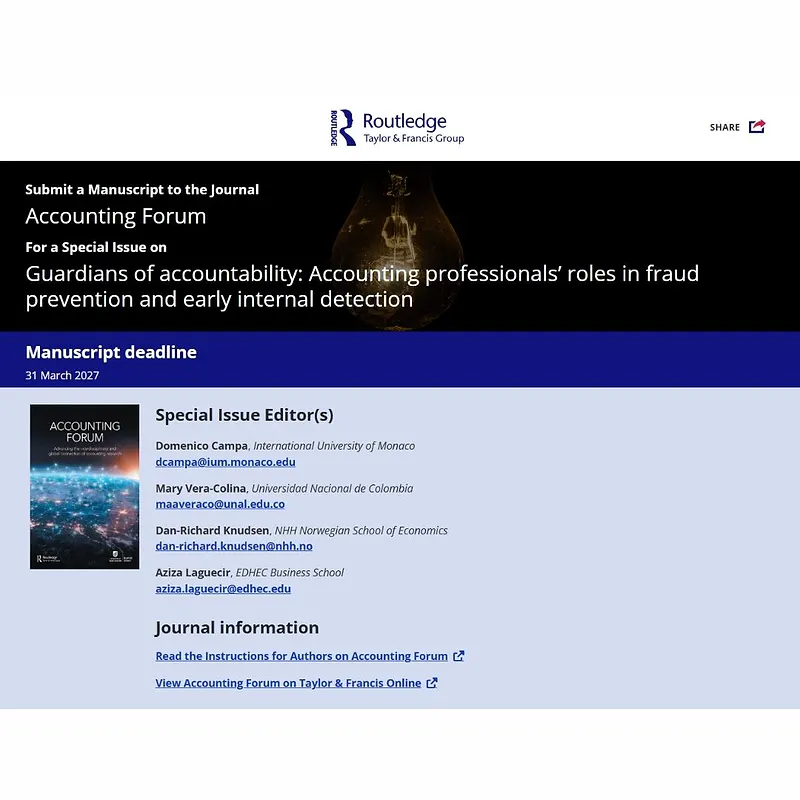 Guardians of Accountability: Accounting Professionals’ Roles in Fraud Prevention and Early Internal Detection