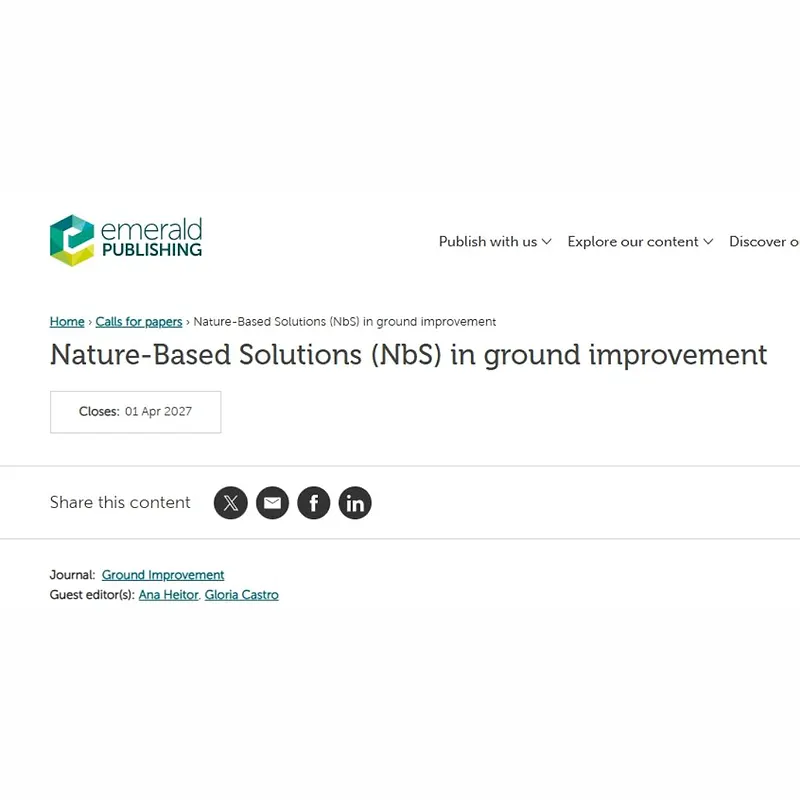 Nature-Based Solutions (NbS) in Ground Improvement