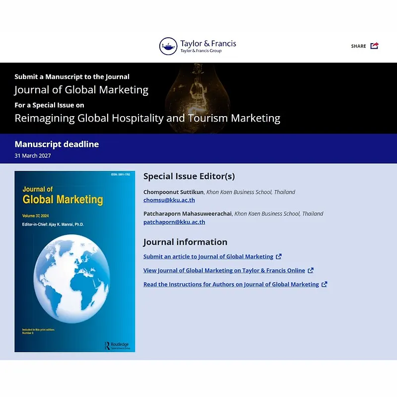 𝗥𝗲𝗶𝗺𝗮𝗴𝗶𝗻𝗶𝗻𝗴 𝗚𝗹𝗼𝗯𝗮𝗹 𝗛𝗼𝘀𝗽𝗶𝘁𝗮𝗹𝗶𝘁𝘆 𝗮𝗻𝗱 𝗧𝗼𝘂𝗿𝗶𝘀𝗺 𝗠𝗮𝗿𝗸𝗲𝘁𝗶𝗻𝗴