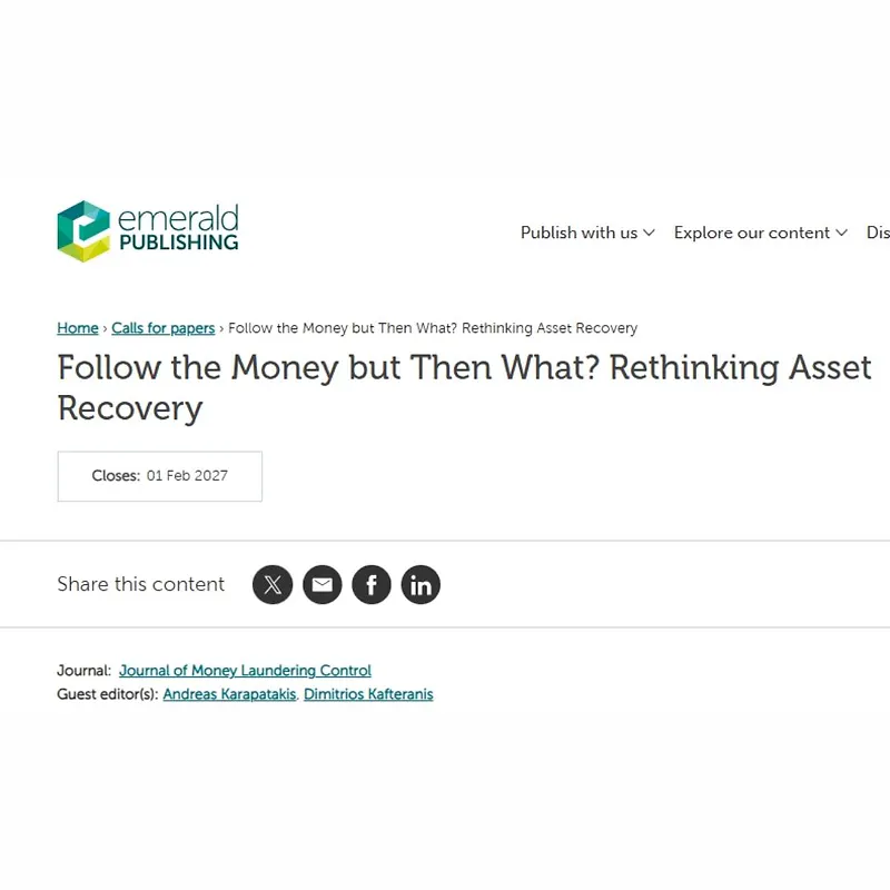 Follow the Money but Then What? Rethinking Asset Recovery