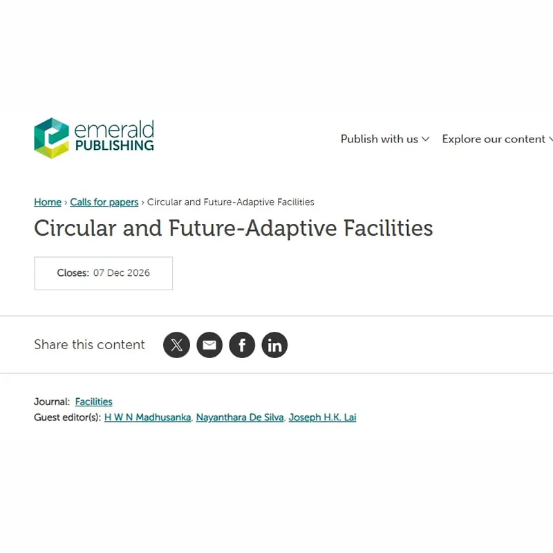 Circular and Future-Adaptive Facilities