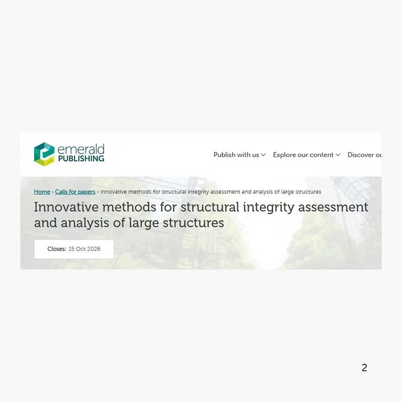 Innovative Methods for Structural Integrity Assessment and Analysis of Large Structures