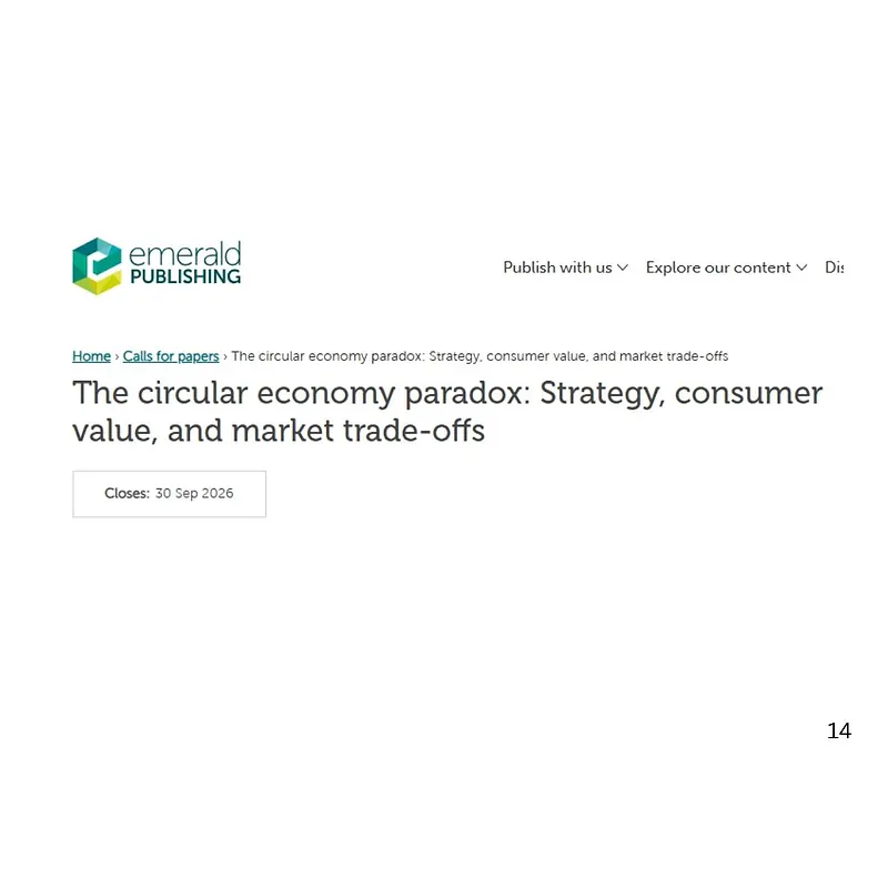 The Circular Economy Paradox: Strategy, Consumer Value, and Market Trade-offs