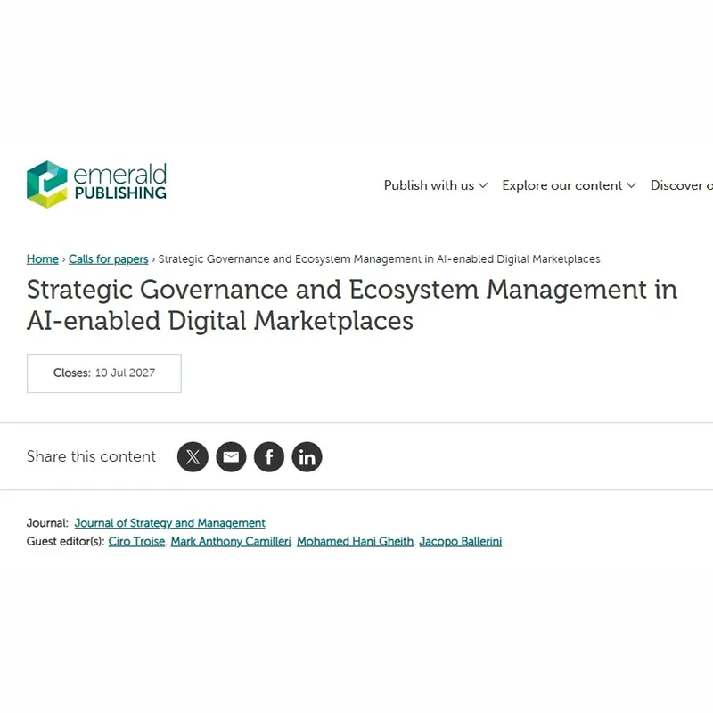   Strategic Governance and Ecosystem Management in AI-enabled Digital Marketplaces
