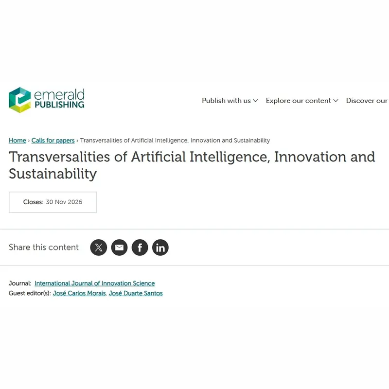 Transversalities of Artificial Intelligence, Innovation and Sustainability