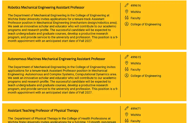 Assistant Professor of Accounting & Assistant Professor of Economics – Wichita State University