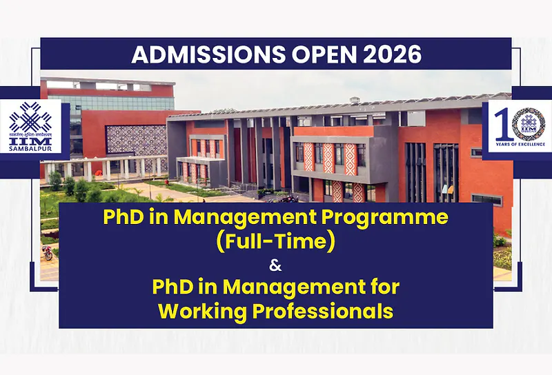 IIM Sambalpur PhD 2026: Full-Time vs PhD for Working Professionals – A Complete Career Guide for PhD & FPM Aspirants