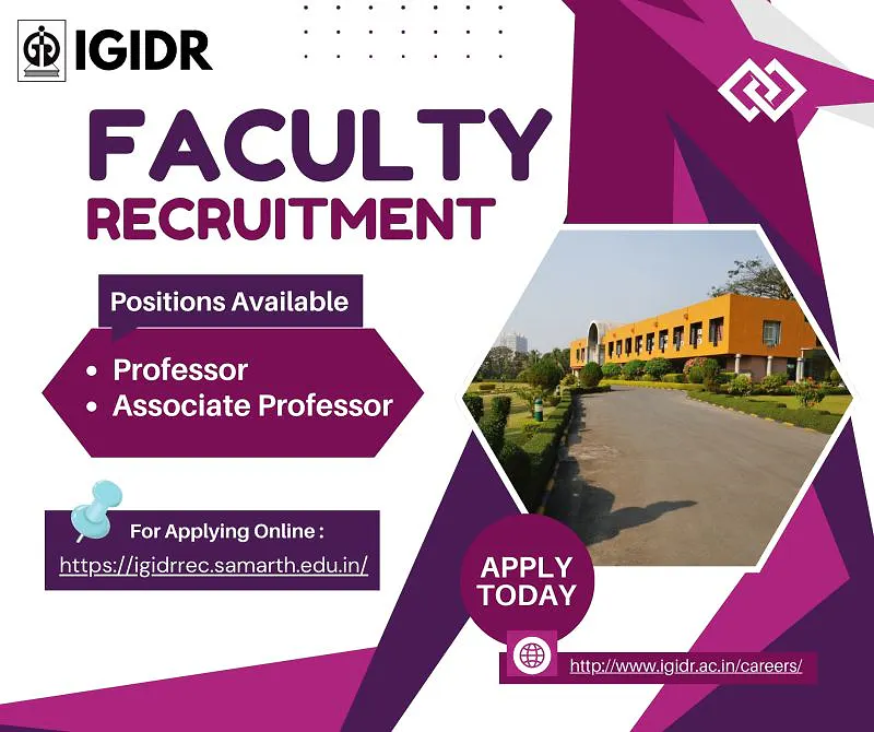 Faculty Recruitment – Professor & Associate Professor