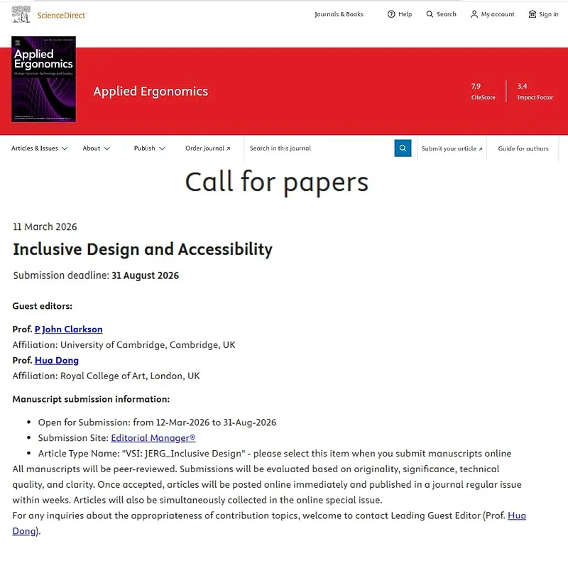 Inclusive Design and Accessibility