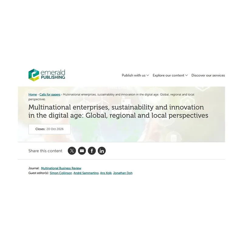 Strategic Foresight for Sustainable Digital Transformation