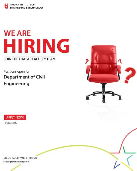 Faculty Recruitment | Thapar Institute of Engineering & Technology