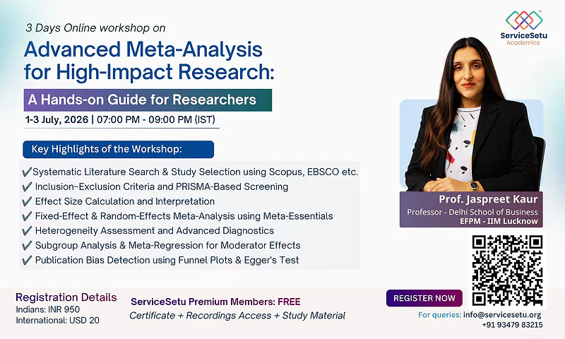 Advanced Meta-Analysis for High-Impact Research: A Hands-on Guide for Researchers