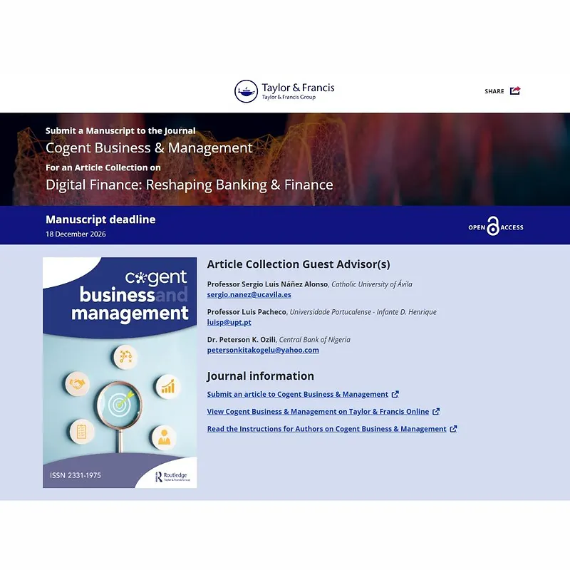 𝗗𝗶𝗴𝗶𝘁𝗮𝗹 𝗙𝗶𝗻𝗮𝗻𝗰𝗲: 𝗥𝗲𝘀𝗵𝗮𝗽𝗶𝗻𝗴 𝗕𝗮𝗻𝗸𝗶𝗻𝗴 & 𝗙𝗶𝗻𝗮𝗻𝗰𝗲