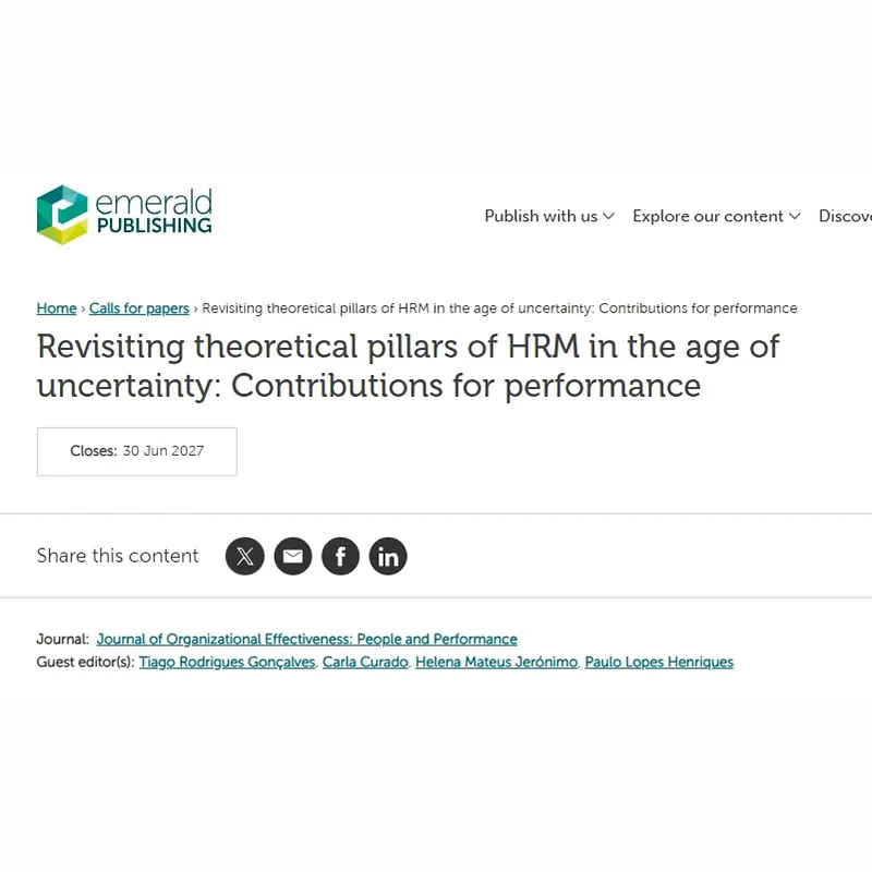 Revisiting Theoretical Pillars of HRM in the Age of Uncertainty: Contributions for Performance