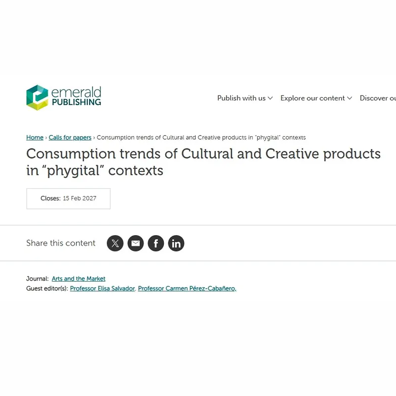 Consumption Trends of Cultural and Creative Products in “Phygital” Contexts