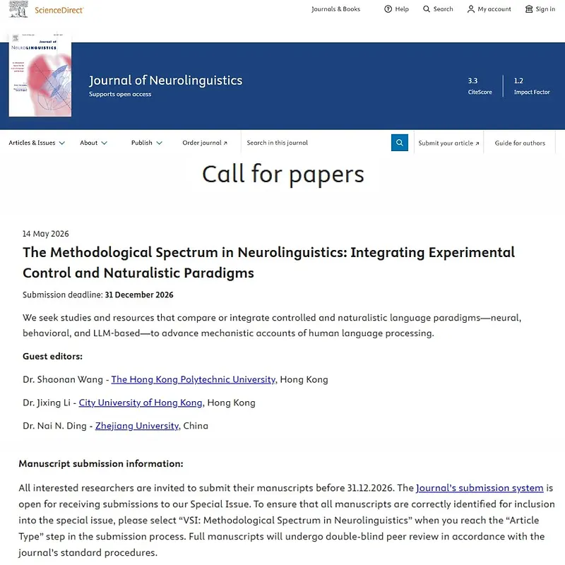 The Methodological Spectrum in Neurolinguistics: Integrating Experimental Control and Naturalistic Paradigms