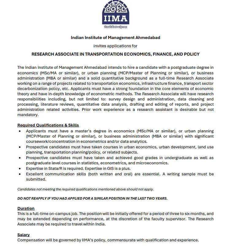 New Research Opportunities: CSIR-ASPIRE & IIM Ahmedabad