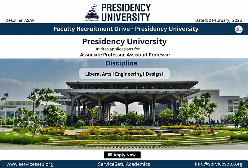 Faculty Recruitment in Multi Discipline