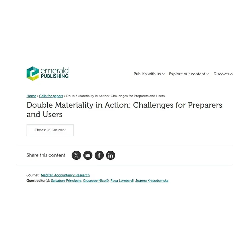 Double Materiality in Action: Challenges for Preparers and Users