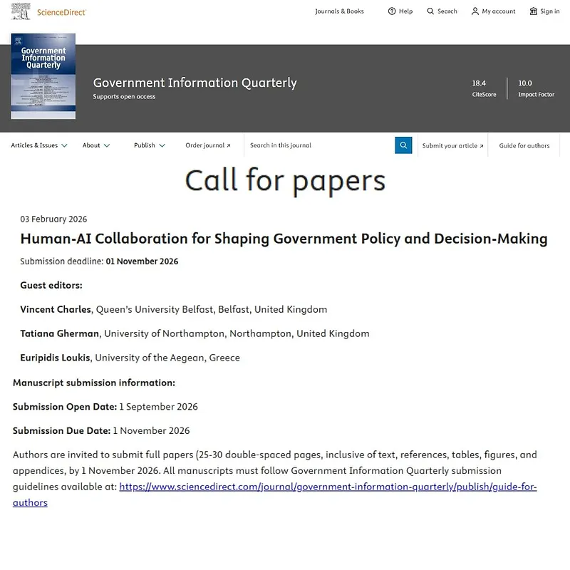 Human-AI Collaboration for Shaping Government Policy and Decision-Making