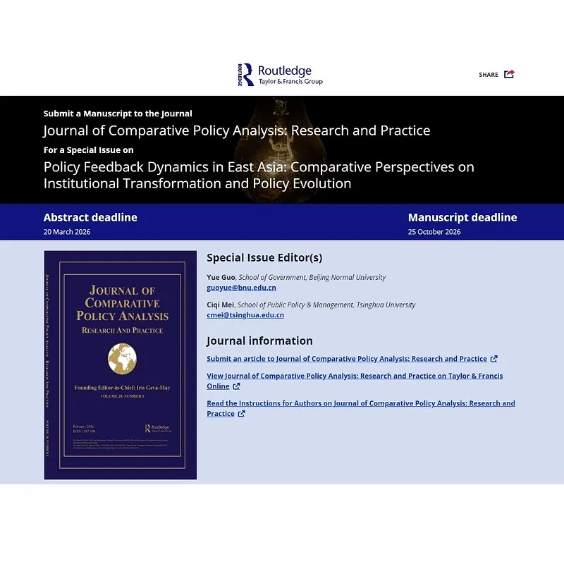 Policy Feedback Dynamics in East Asia: Comparative Perspectives on Institutional Transformation and Policy Evolution