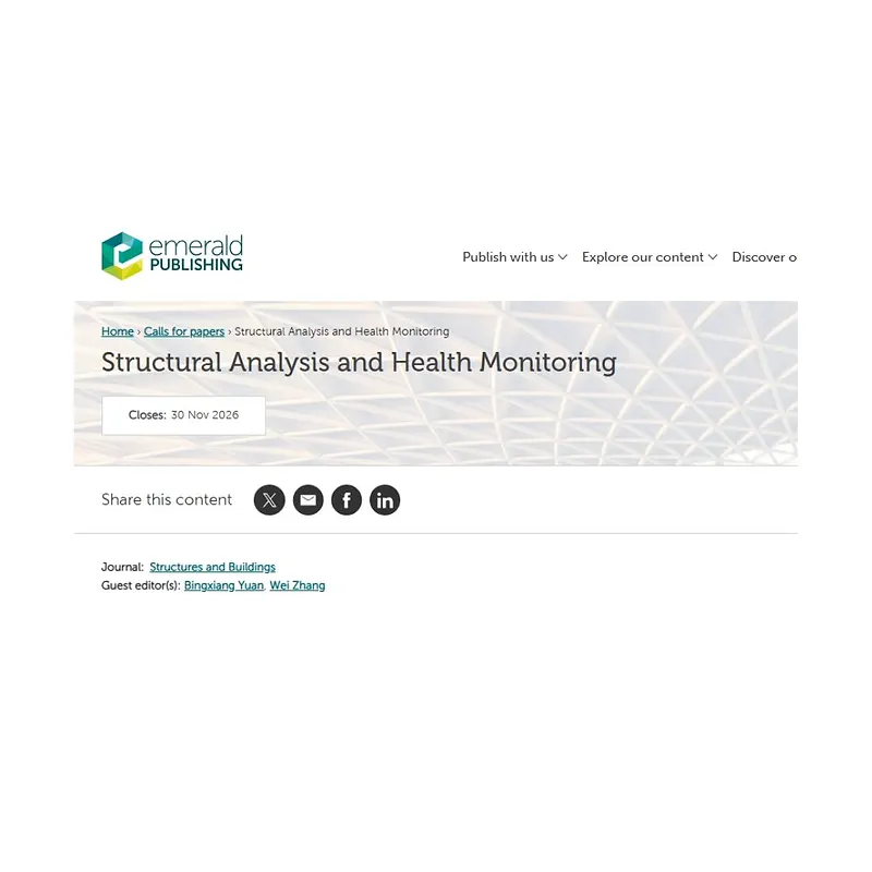 “Structural Analysis and Health Monitoring”