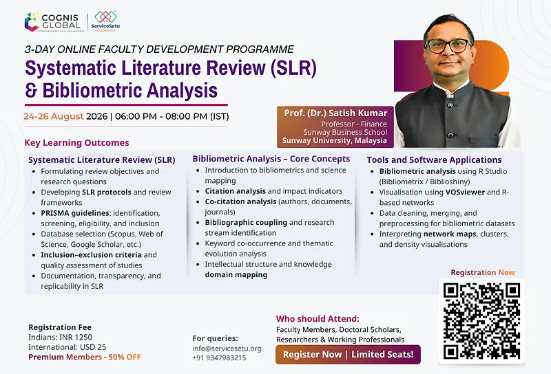 Systematic Literature Review (SLR) & Bibliometric Analysis