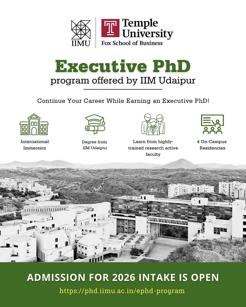 Executive PhD Program 2026 – Admissions Now Open