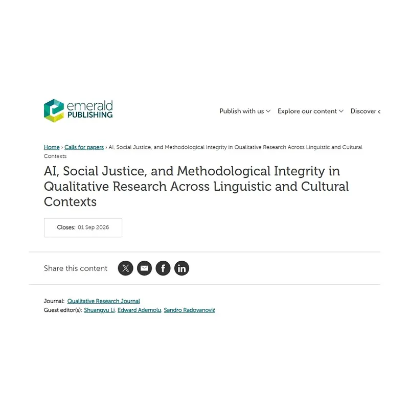“AI, Social Justice, and Methodological Integrity in Qualitative Research Across Linguistic and Cultural Contexts”