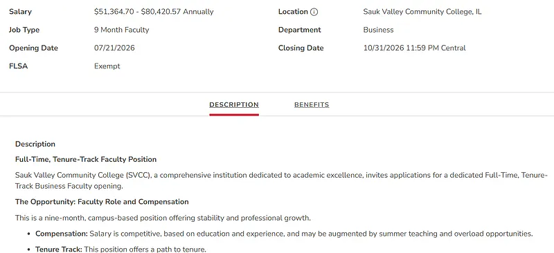 Business Faculty – Sauk Valley Community College