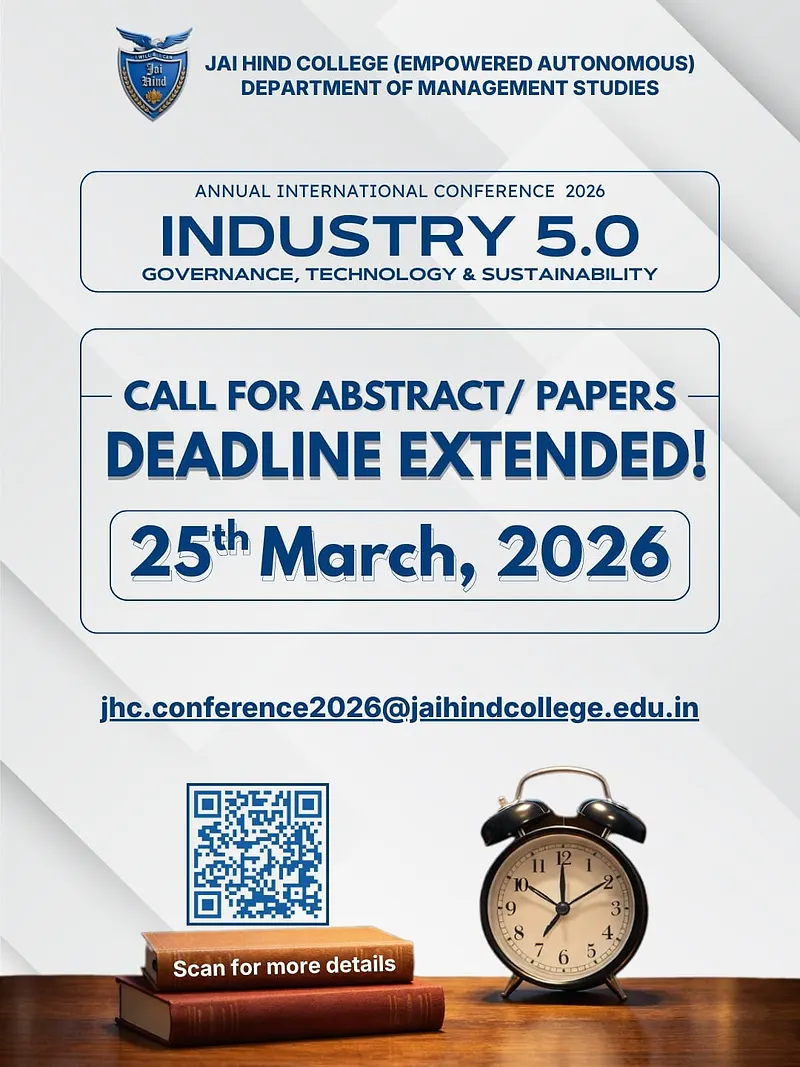 Industry 5.0: Governance, Technology & Sustainability | Annual International Conference 2026