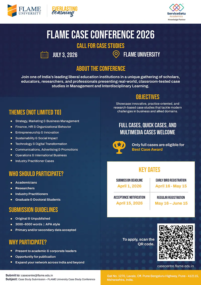 FLAME University Case Conference 2026