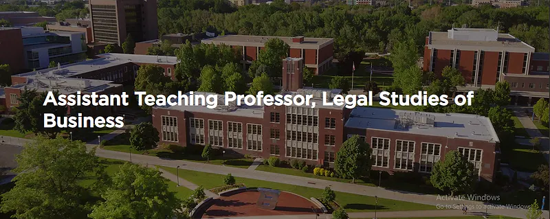Faculty Opportunities: Strategy & Legal Studies of Business – Boise State University