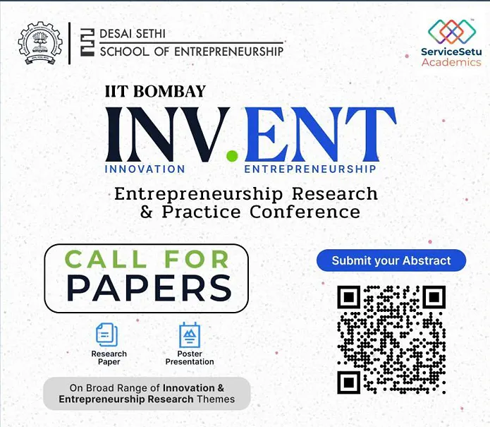 INV.ENT 2027 – Entrepreneurship Research & Practice Conference | DSE, IIT Bombay