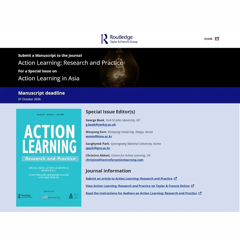 Action Learning in Asia