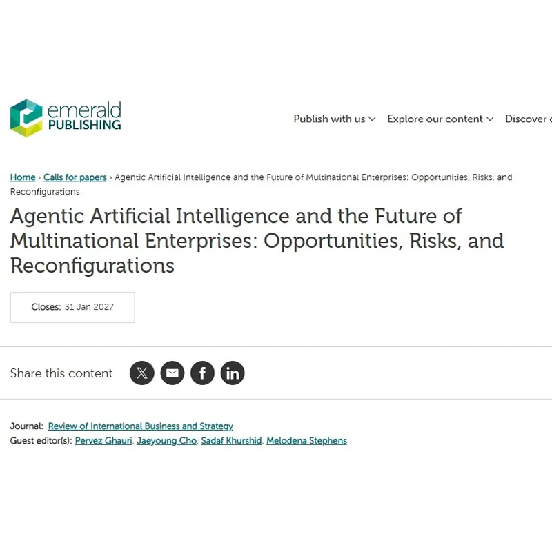 Agentic Artificial Intelligence and the Future of Multinational Enterprises: Opportunities, Risks, and Reconfigurations