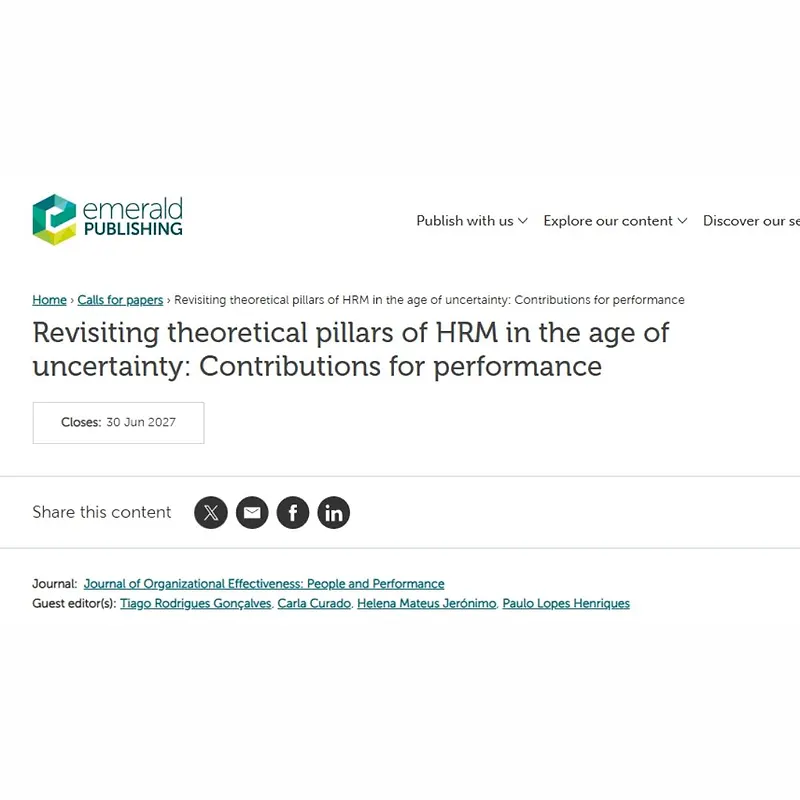 Revisiting Theoretical Pillars of HRM in the Age of Uncertainty: Contributions for Performance