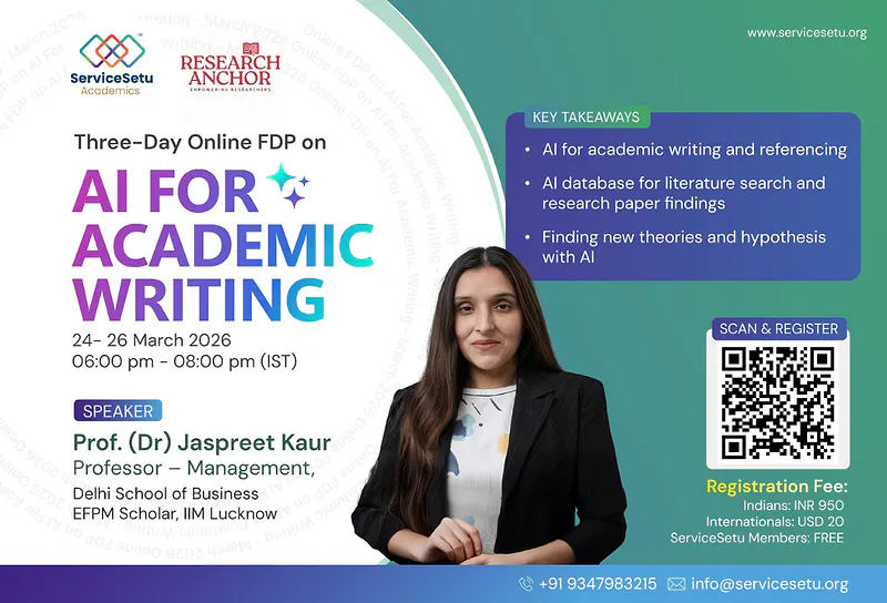 AI for Academic Writing | 3 Day Online Workshop