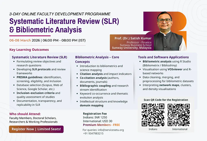 Systematic Literature Review (SLR) & Bibliometric Analysis