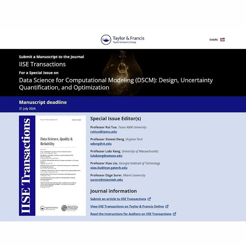 Data Science for Computational Modeling (DSCM): Design, Uncertainty Quantification, and Optimization