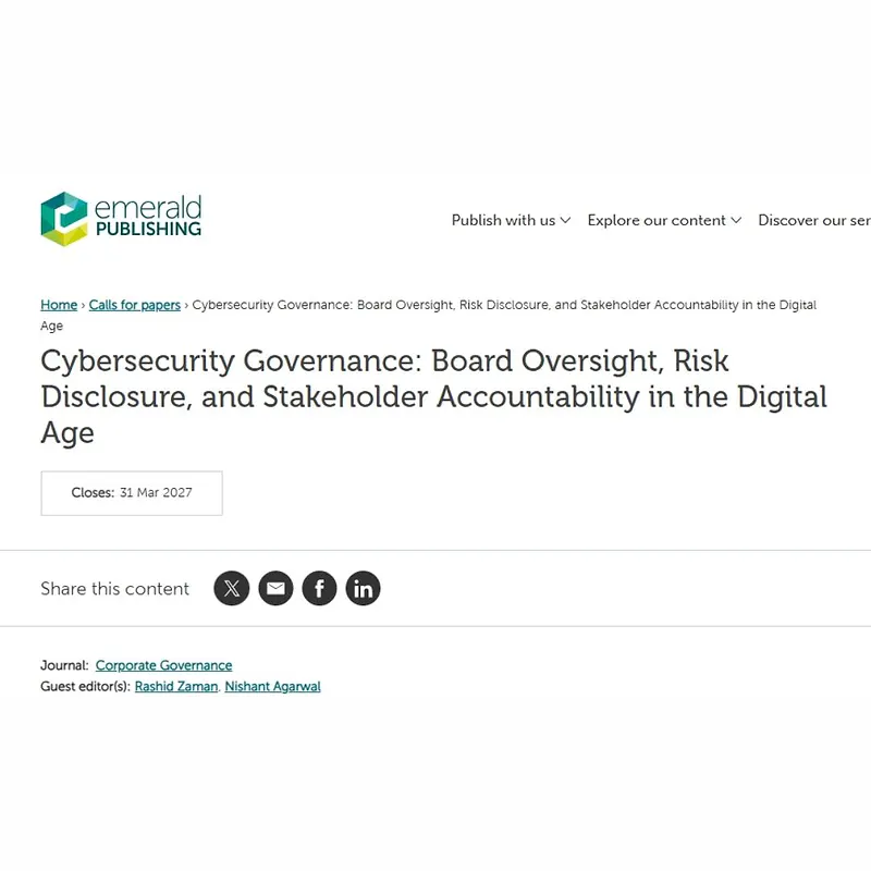 Cybersecurity Governance: Board Oversight, Risk Disclosure, and Stakeholder Accountability in the Digital Age