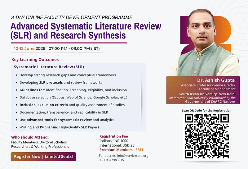 Advanced Systematic Literature Review (SLR) and Research Synthesis