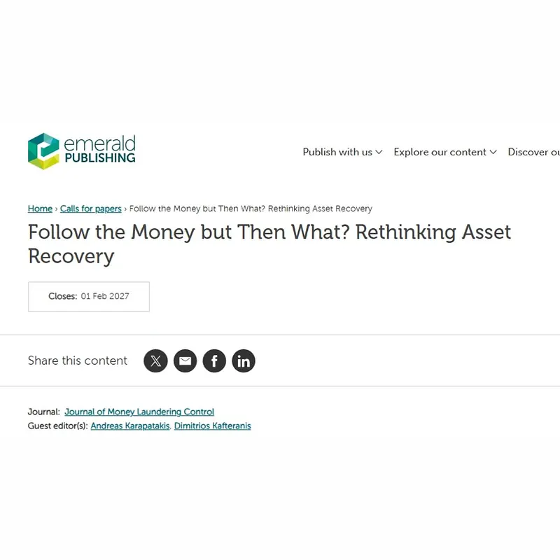Follow the Money but Then What? Rethinking Asset Recovery
