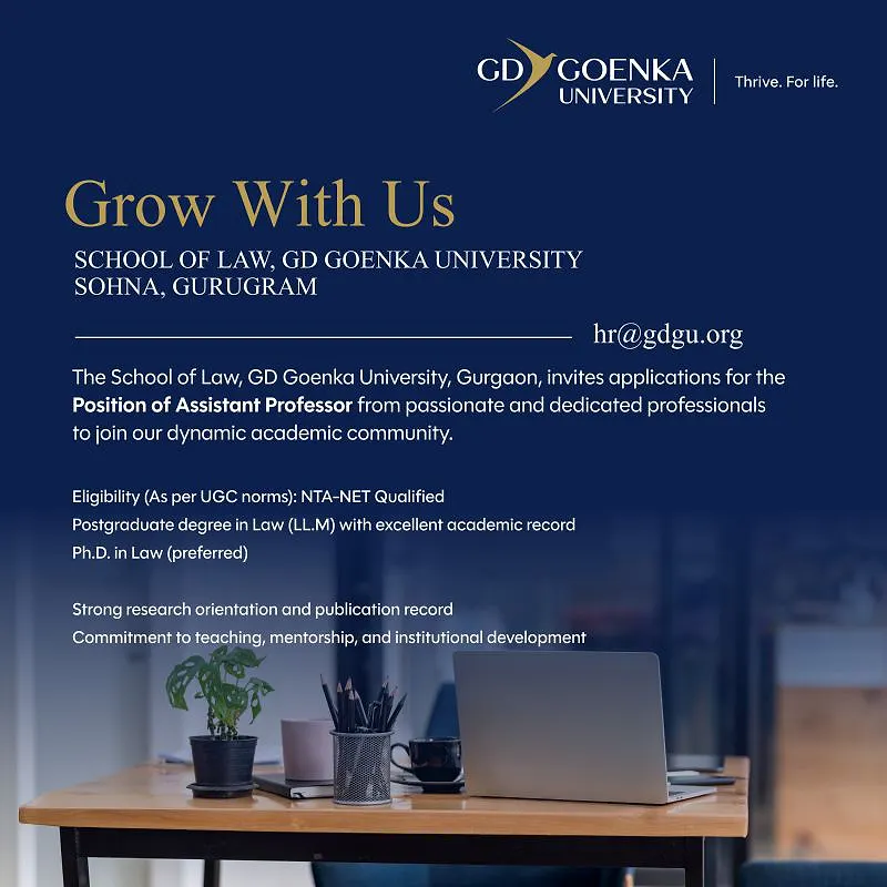Assistant Professor – School of Law